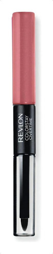 Labial Revlon Lipcolor ColorStay Overtime color perennial peach gloss
