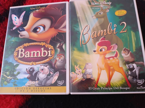 Bambi 1 Y 2 ( Dvd )