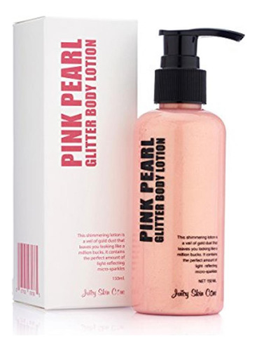 Loción Corporal Con Brillo De Perla Rosa Y Loción Corporal B