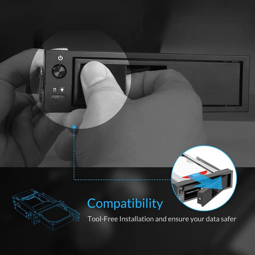 L Adaptador Ssd For Rack Móvil Sin Bandeja, Intercambio En