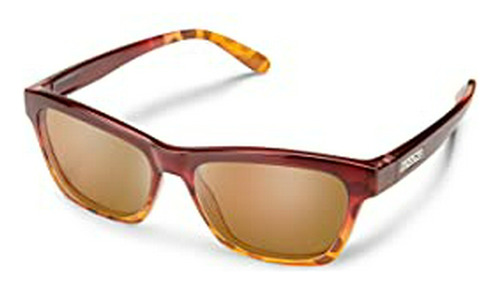 Lentes De Sol - Suncloud Quest Polarized Sunglasses, Raspber