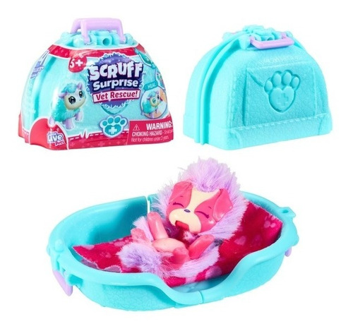 Scruff Surprise Vet Rescue Mascota Sorpresa Wabro 30079