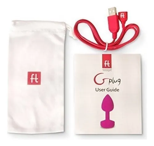Vibrador Plug Anal Grande Gvibe Gplug Large Sumergible Uk