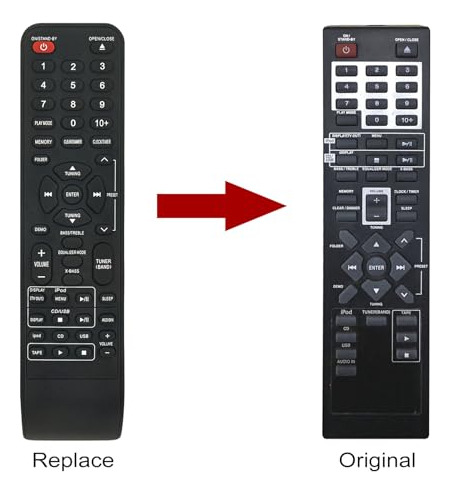 Mini Audio Estéreo Sharp Compatible Con Pack Control Remoto
