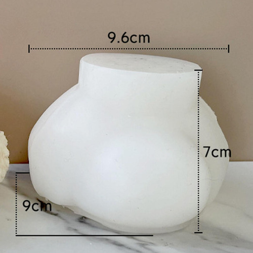 Moldes De Vela De Silicone Para Cachorro De PelĂșcia 3d