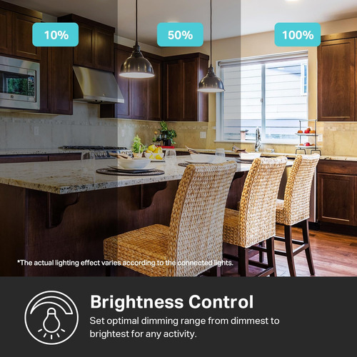 Kasa Matter Smart Dimmer Switch: Control De Voz Siri, A...