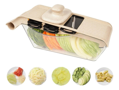 Mandolina De Cocina Nicer Dicer Verduras Rallador Rebanador