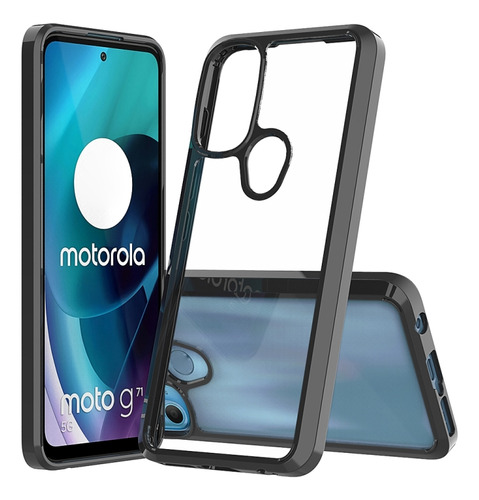 Funda De Teléfono Acrílica Tpu + Para Motorola Moto G71 5g