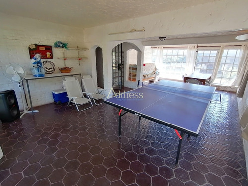 Casa Con Pileta A 1 Cuadra De La Playa Ideal Familias Grandes- Ref: 2793