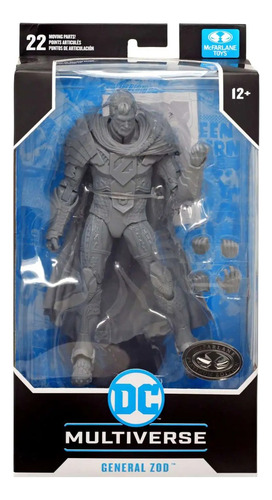 Mcfarlane Toys Dc Multiverse General Zod Platinum