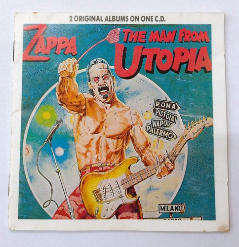 Cd Frank Zappa The Man From Utopia Importado
