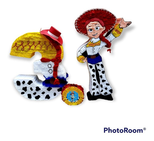 Piñatas Combo Jessy Toy Story + Numero + Un Dulcero 