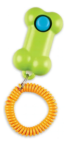 Brightkins Clicker De Entrenamiento Perro Smarty Pooch Hueso