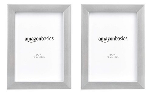 Marco De Fotos Amazon Basics Rectangular De 5 X 7 Pulgadas,