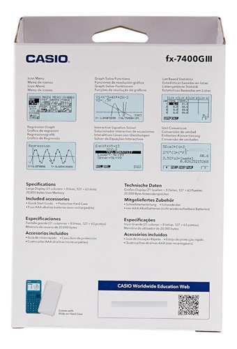 Calculadora Graficadora Casio Fx-7400giii (Usado)