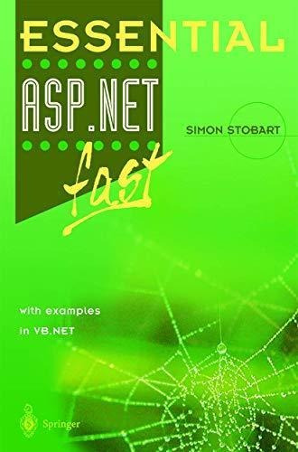 Essential Asp.net(tm) Fast (libro En Inglés)