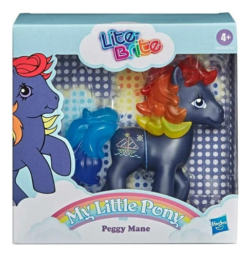 My Little Pony Retro Lite Brite Peggy Mane 12 Cm 