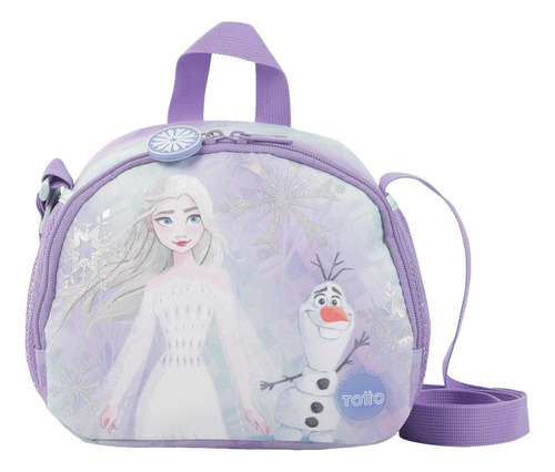 Lonchera Frozen Snow Queen Para Niña Color Estampado