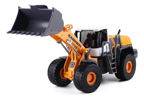 Carretilla Elevadora Pesada Modelo De Aleación 1:50