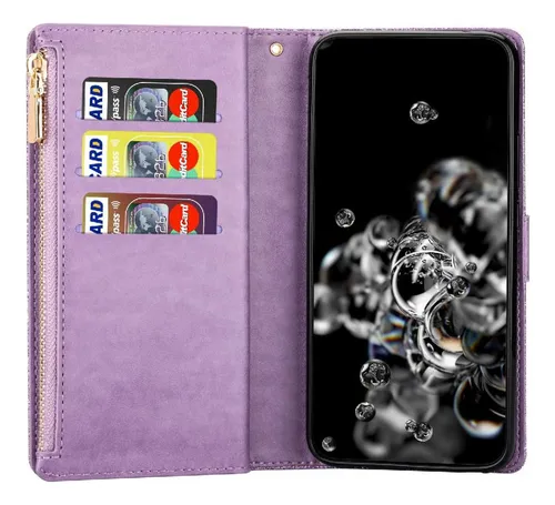 Cartera Con Brillo For Samsung Galaxy Note10 Lite Wallet