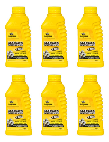 Kit Aditivo Para Aceite Máxima Compresión Flex 400ml X 6uni