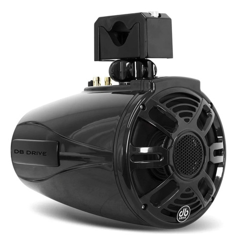 Par De Bocinas Marinas De Torre Db Drive Apt8rgb-xb Amphibious Series 8 Pulgadas 500 Watts Máximo 250 Watts Rms 2 Vías Soporte 360° Led Rgb Color Negro