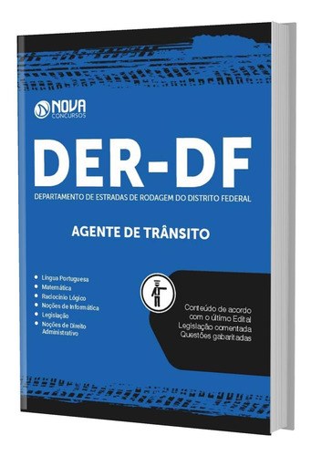 Apostila Concurso Der Df 2023 - Agente De Trânsito
