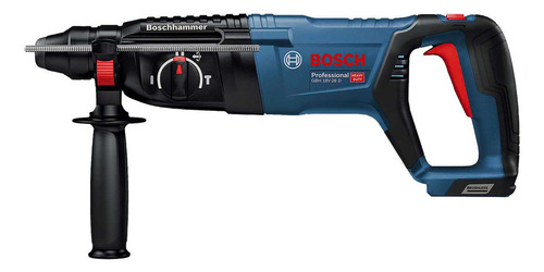 Martillo Perforador Sds Plus Bosch Gbh 18v-26 D + Batería Color Azul Oscuro