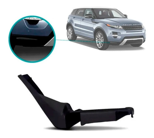 Spoiler Saia Direito Parachoque Evoque Dynamic 2012 2013