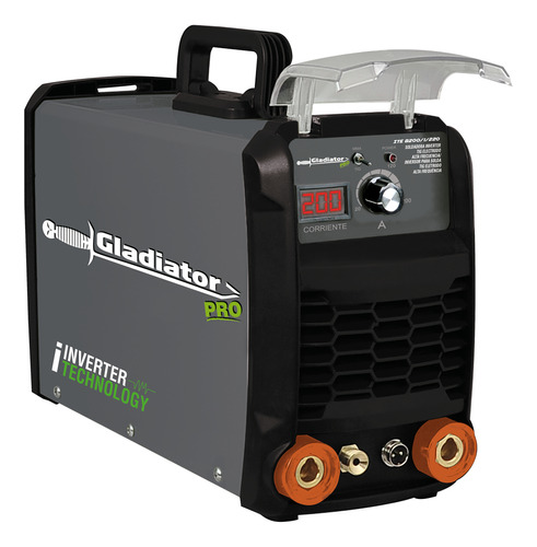 Soldadora inverter Gladiator Pro ITE 8200/1/220 ITE8200/1/220 negra y gris 50Hz/60Hz 220V