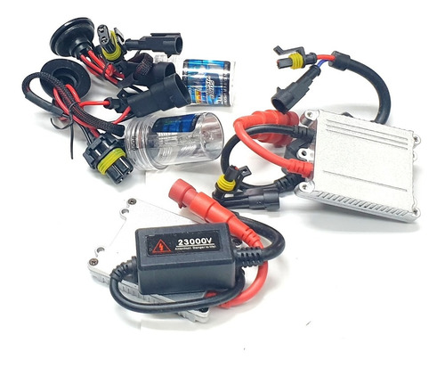 Kit De Luces Xenon 12v Hid 9006  6000k Jk6 96s 35w