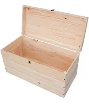 Comprar Baul Juguetero Organizador De Madera En Pino De 60 X 40 Cm
