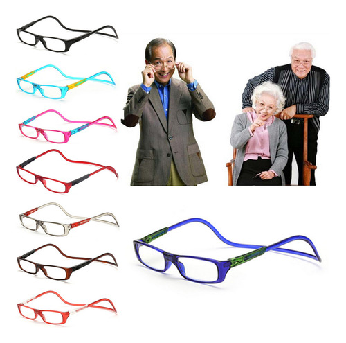 Gafas De Lectura Magnéticas (gy200) Ajustables Con Cuello Co
