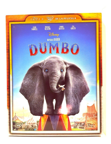 Disney Dumbo Colin Farrell Bluray Dvd Nuevo Original
