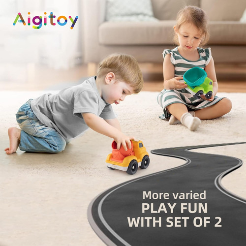 Aigitoy Juguetes De Camión Volquete Grande Para Niños Pequeñ