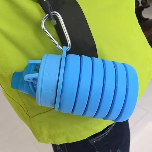 Imagen 2 de 5 de Botella Plegable De Silicona Regalo Bpa Free