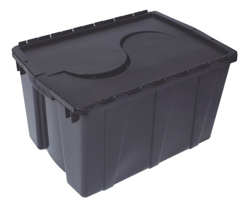 Cajón Baúl Caja Delivery Plástica Cadete Moto 65 Litros
