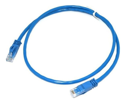 Patch Cord Cat-6 Color Azul, 100% Cobre, Qnet