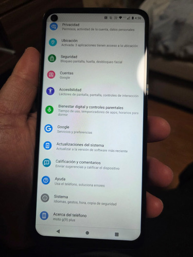 Moto G9 Plus Azul (Usado)