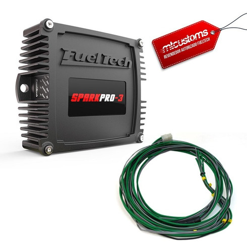 Fueltech Sparkpro-3 Com Chicote + Brindes + 12x Sem Juros