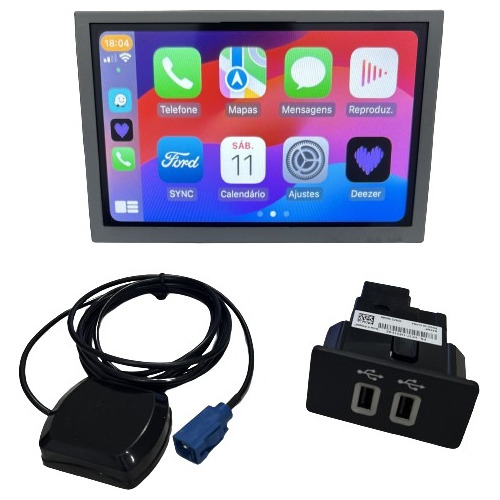 Kit Upgrade Multimídia Sync 2 Sync 3 Original Ford Edge 2016