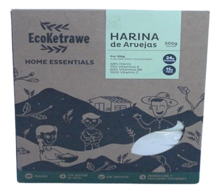 Harina De Arvejas - Ecoketrawe 500g.