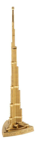 Modelo De Torre Edificio De Referencia Mundial En Miniatura