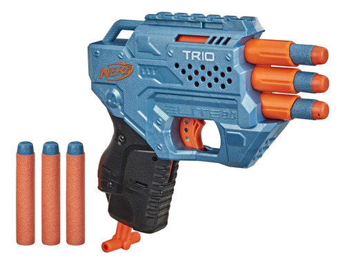 Nerf Elite 2.0 Trio Sd-3 Blaster -- Incluye 6 Dardos Oficial