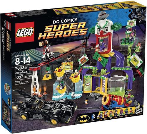 Lego Dc Batman 76035 Jokerland En Stock