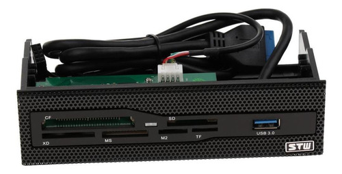 Aplicável A 5.25 '' Usb3.0 Leitor De Cartão Interno Painel