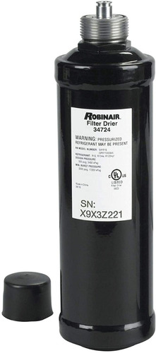Robinair 34724 A/c Recycling Filter-drier Spin On Filter Color Negro