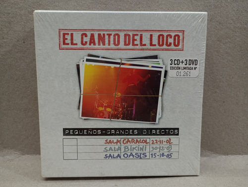 El Canto Del Loco - Pequeños - Grandes Directos Cd + Dvd