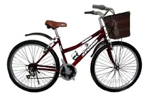 Comprar Bicicleta Vintage Dama Canasta Tejida Partes Aluminio Ligera