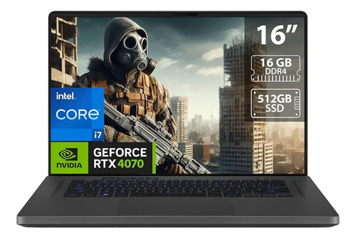 Asus Rog Zephyrus Gu603vi, I7, 16 Led, Rtx, Win 11 Nueva (Usado)